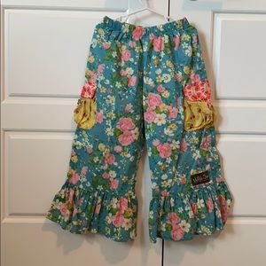 Matilda Jane Ruffle Pants size 6